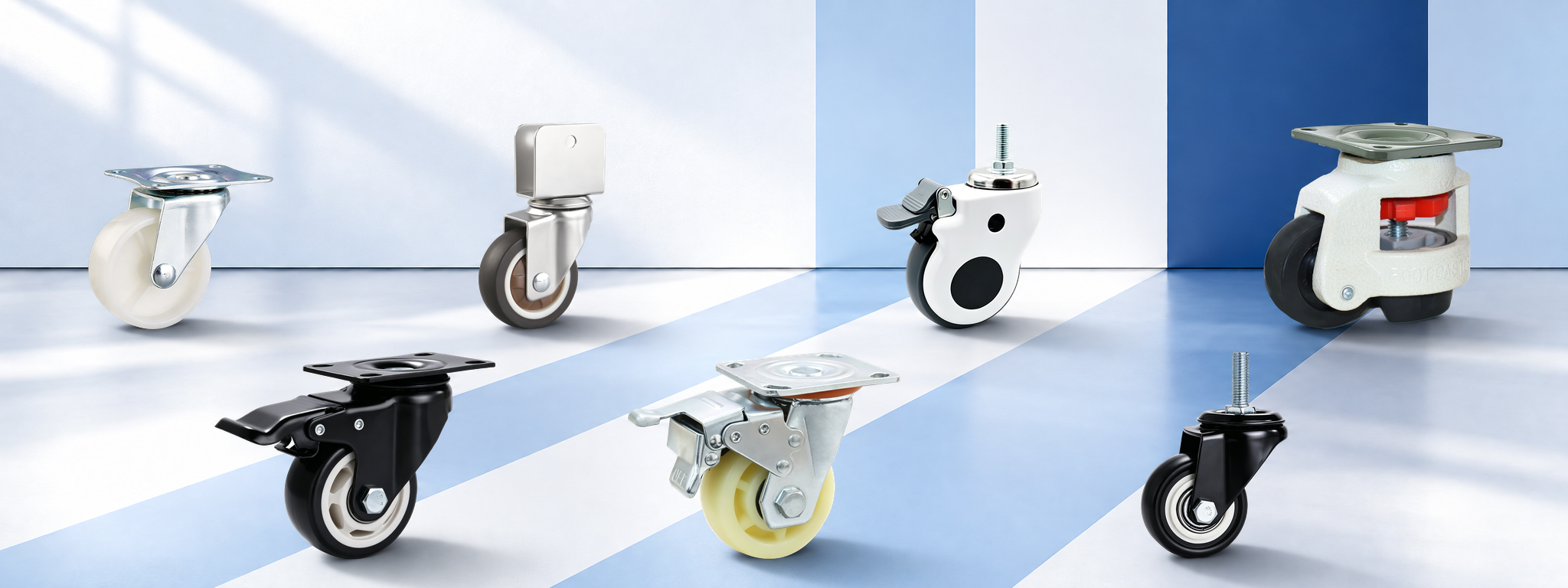 Seven caster product families